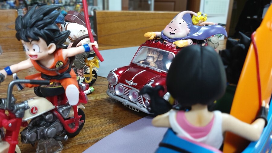 DRAGONBALL SNAP COLLECTION2 스냅2 오반& 비델 3륜차_5.jpg