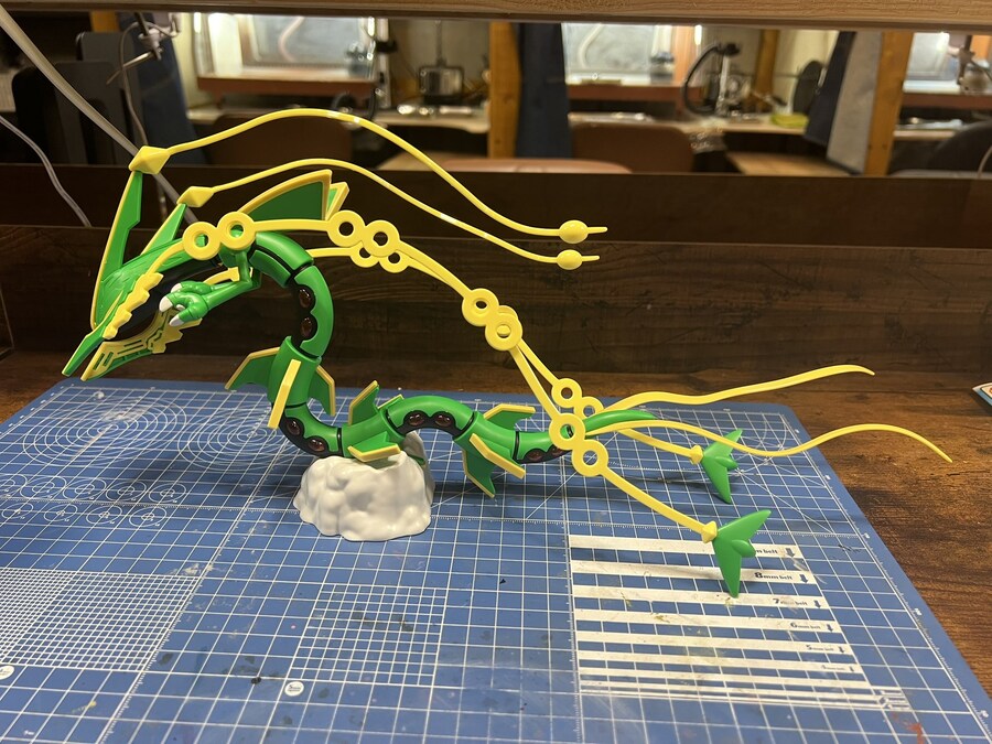 [반다이] 포켓몬 프라모 컬렉션 셀렉트 시리즈 메가 레쿠쟈 조립 이미지_12.jpg