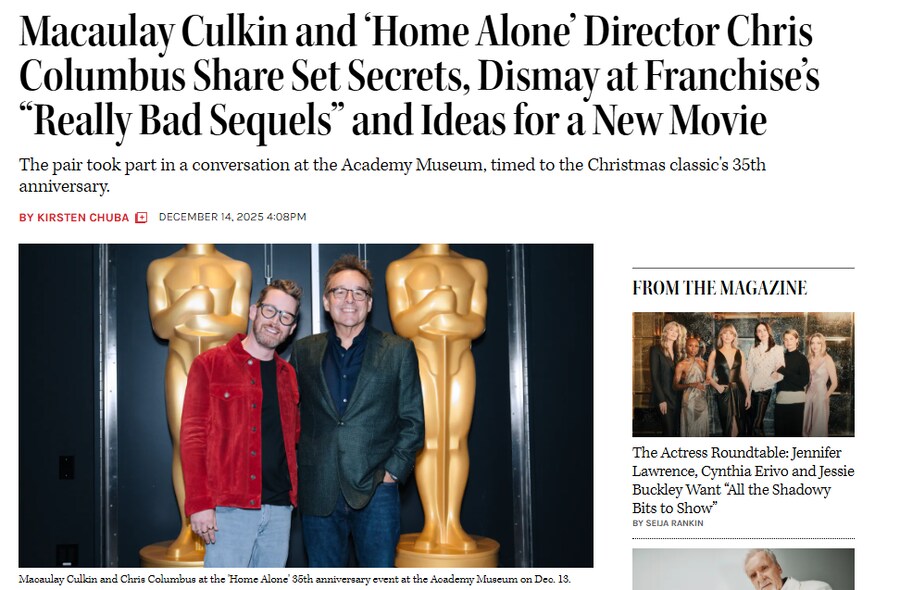 나홀로집에 1,2 감독 "속편들은 솔직히 쓰레기다"_1.png