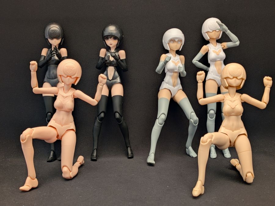 [코토부키야] B1R-M 섀시 키트 스킨 컬러 A / B 조합 사진 (후방 주의)_5.jpg