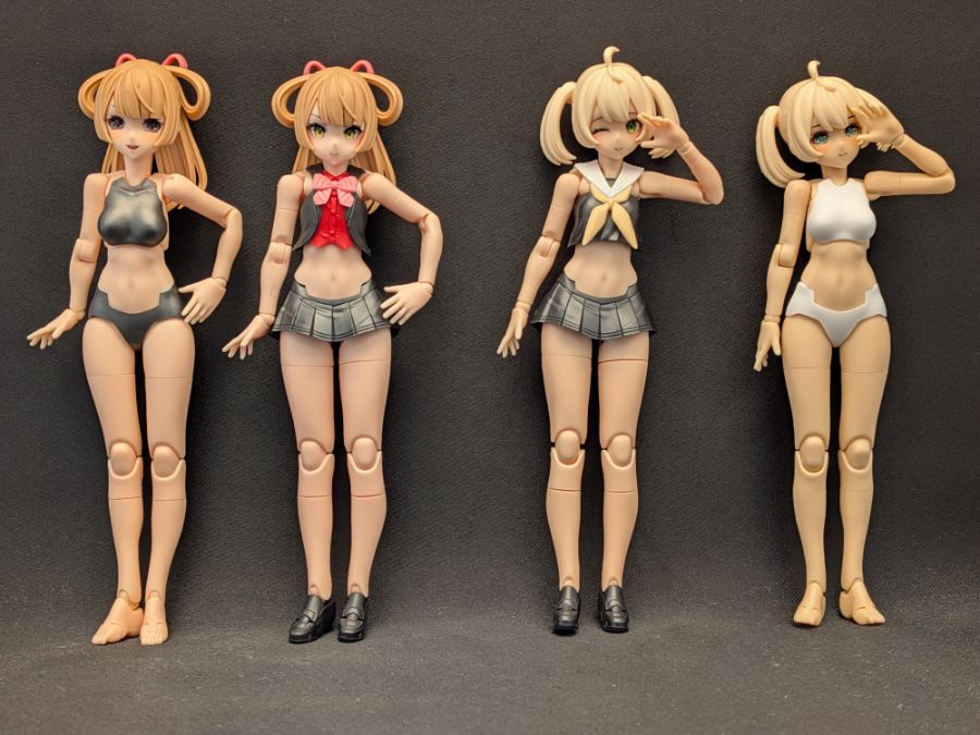 [코토부키야] B1R-M 섀시 키트 스킨 컬러 A / B 조합 사진 (후방 주의)_6.jpg