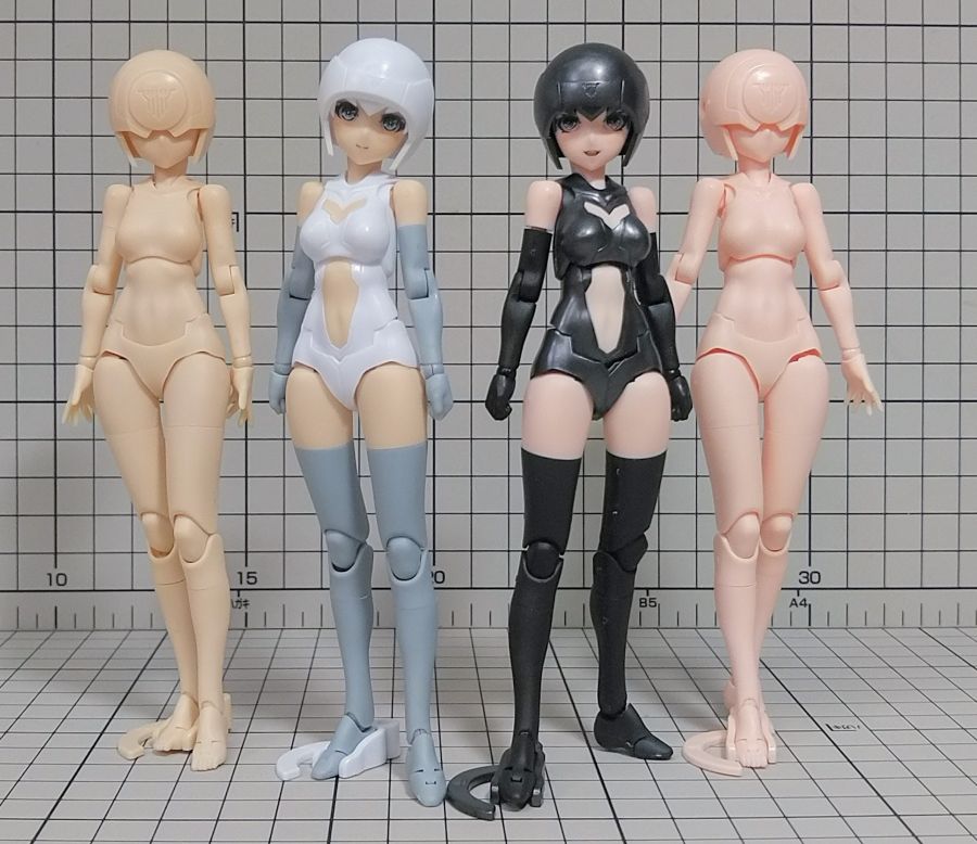 [코토부키야] B1R-M 섀시 키트 스킨 컬러 A / B 조합 사진 (후방 주의)_7.jpg