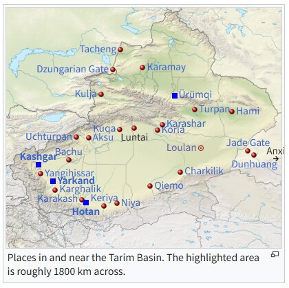 역사)고대 위구르 지역에 있었던 국가, "누란/크로라이나"_1.png