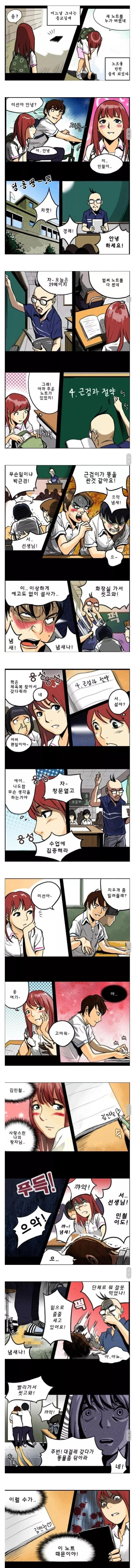 이름을 적으면 ㅅㅅ하게 되는 노트 만화_1.jpg