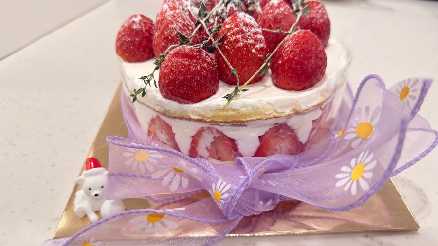 [야매 홈베이킹] 수플레 딸기 케이크_27.jpg