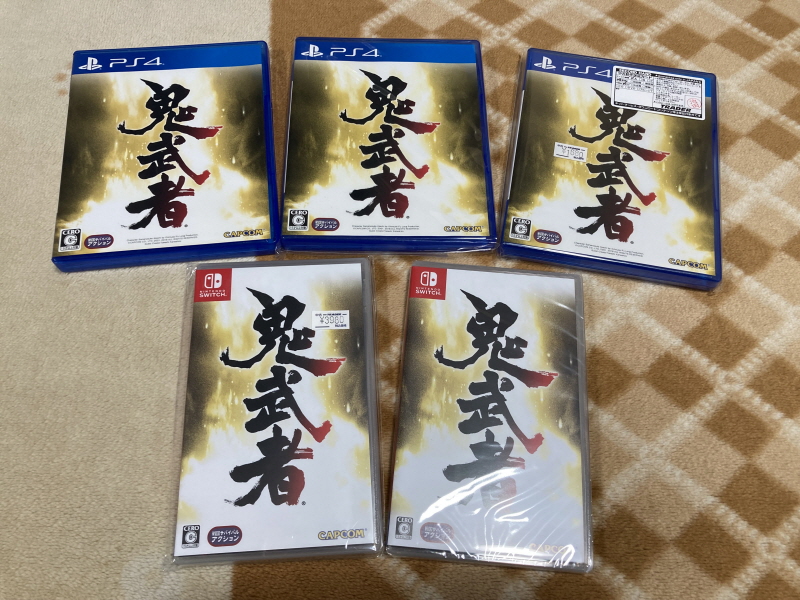 PS4 귀무자(鬼武者) 9800원~_1.jpg