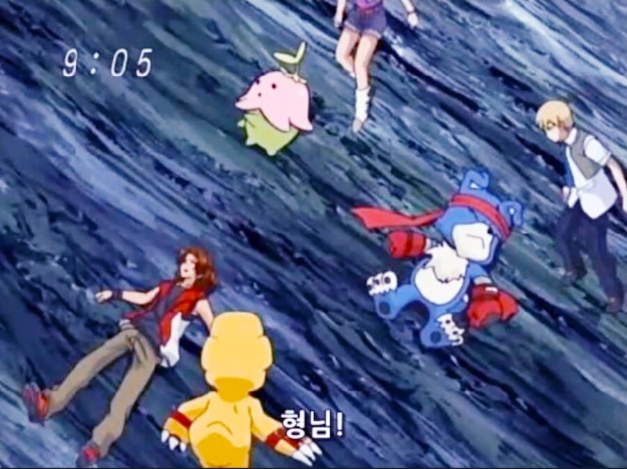 디지몬세이버즈28화) 인공 디지몬에게 덤빈 결과_9.jpg