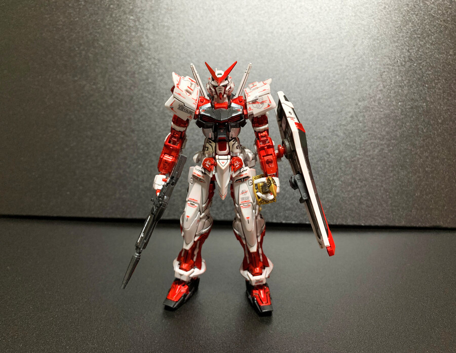 건담마커로 칠해본 RG 건담 아스트레이 레드프레임_1.jpg