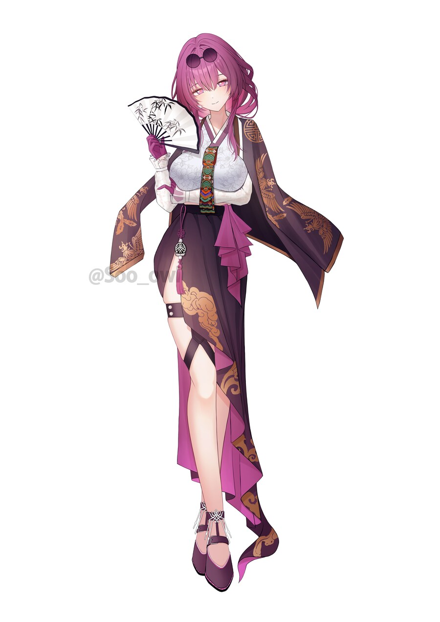 [스타레일] 한복 입은 스텔레 외 3명_3.jpg