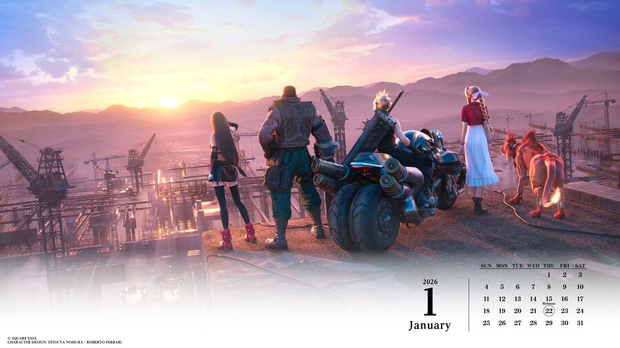 스퀘어에닉스 파이널 판타지 7 리메이크 1월 캘린더_2.jpg