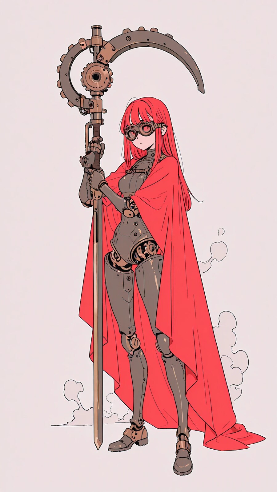 AI) 스팀 펑크 기계소녀 일러스트_2.png