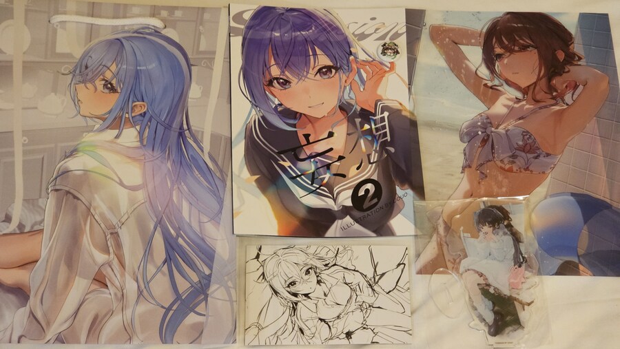 @) 코미케 가서 사온걸 자랑하고 싶어졌어_2.jpg