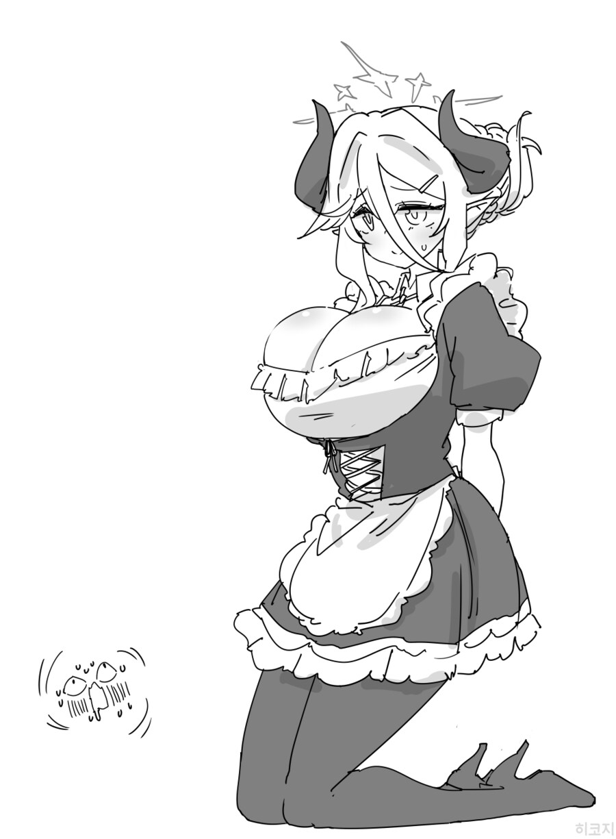 블루아카) 코하루의 레이더에 걸린 사복 주리와 세나.manhwa_1.png