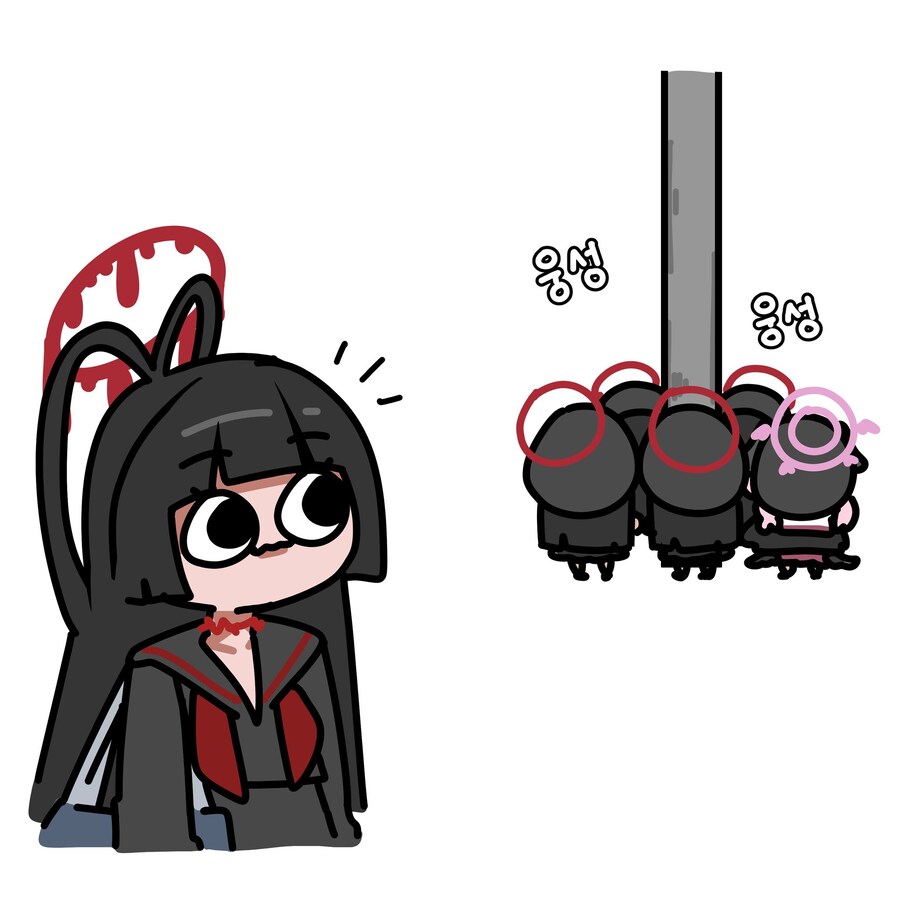 블루아카)1학년들이 모여있는manwha_4.jpg