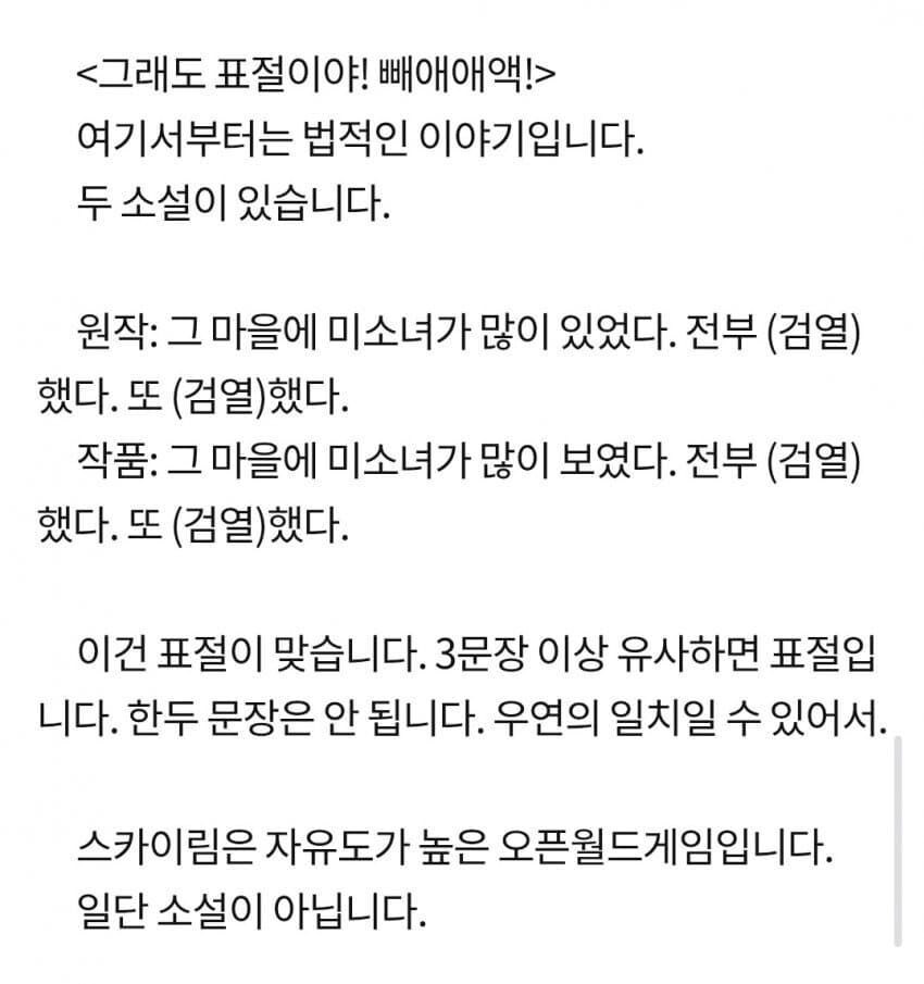 스카이림 표절했던 작가의 반박_1.jpg