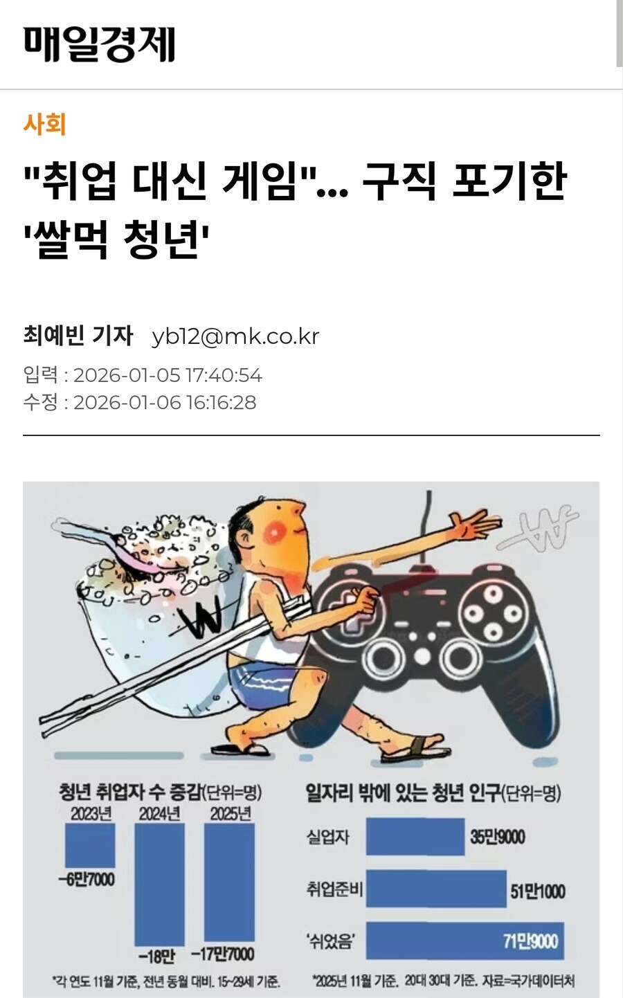 요즘 언론들이 쉬었음 청년 대신 밀고 있는 워딩_1.jpg