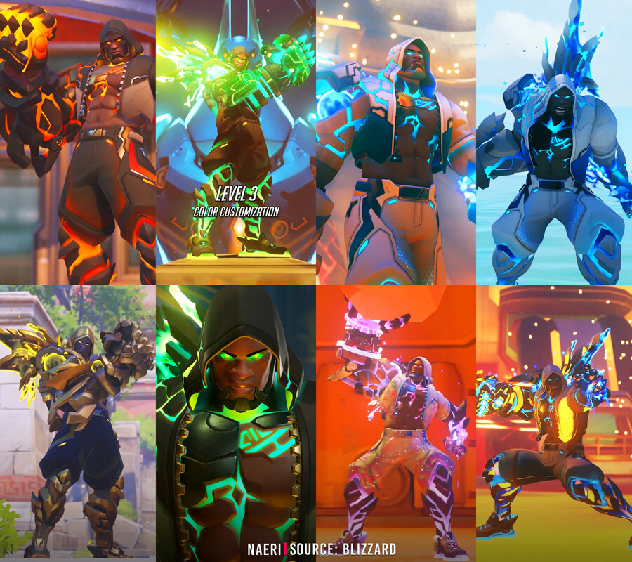 오버워치2 신규 둠피스트 마그마 타이탄 신화 스킨 공개 🌋👊_1.jpg