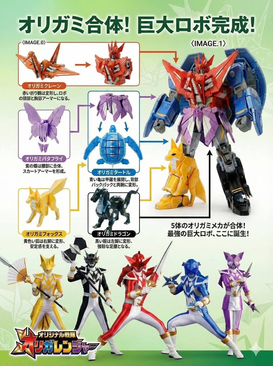 전대)ai)오리가미 전대 누가보면 진짜 나온줄 알겠네 ㅋㅋㅋ_2.jpg