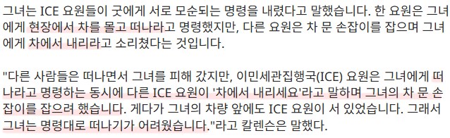 ICE) "차를 몰고 현장을 떠나라" "당장 차에서 내려라".jpg_3.png