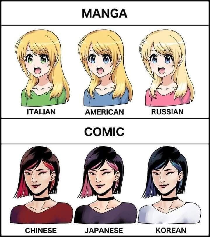 일본만화 속의 서양인 vs 미국만화 속의 동양인.jpg_1.png