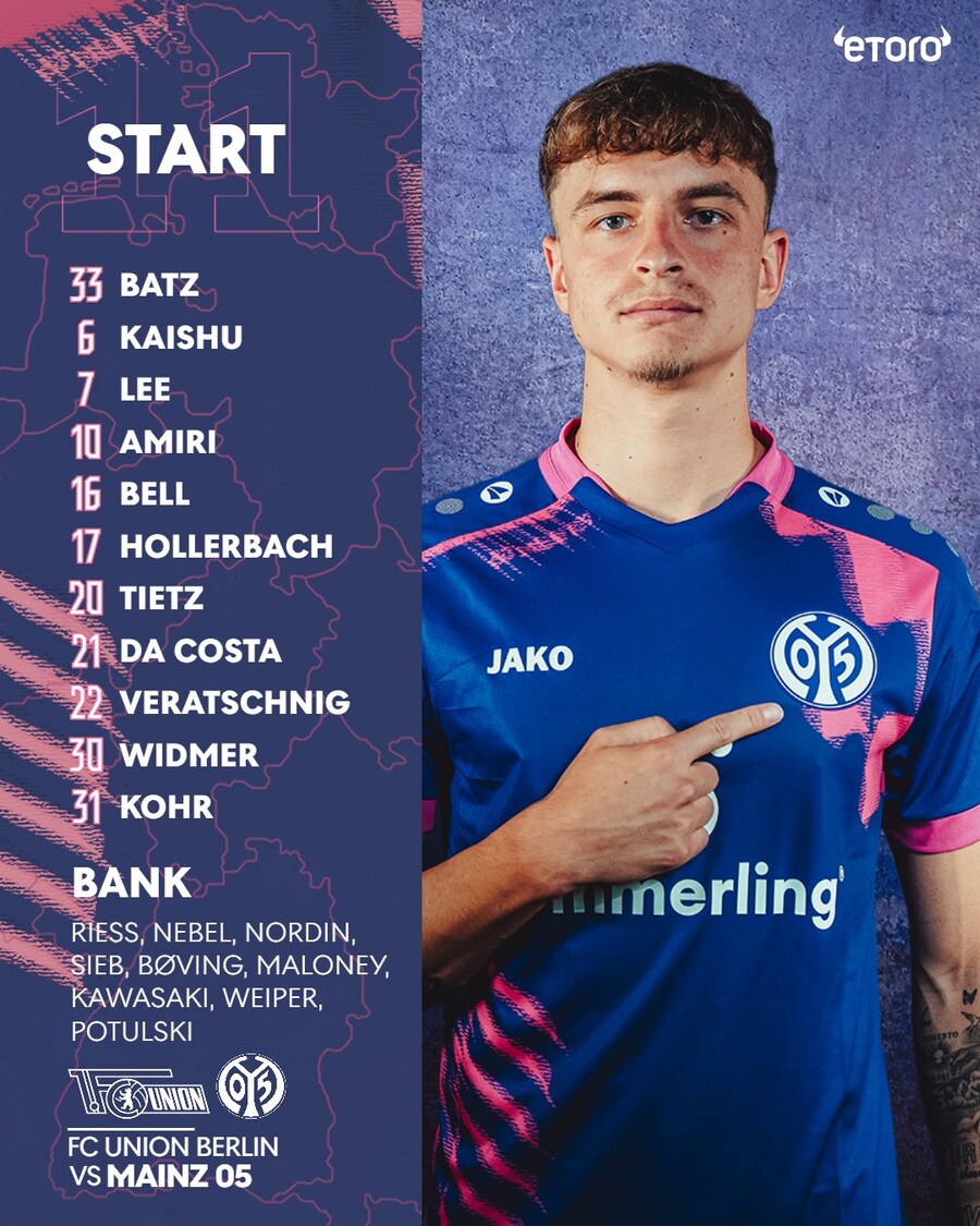 [분데스리가] 우니온 베를린 vs 마인츠 출전 명단, 이재성 선발, 정우영 벤치_2.jpg