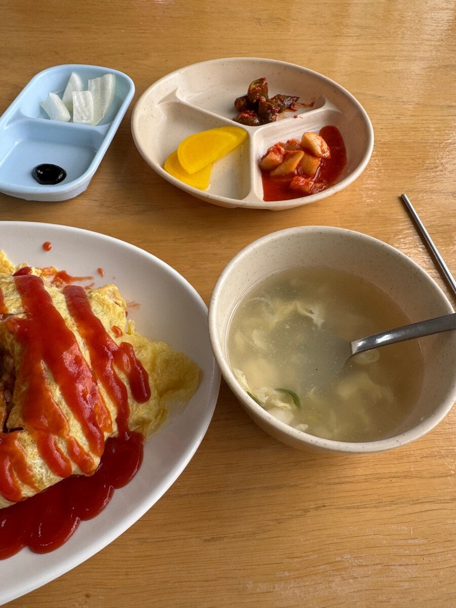 오래된 노포식당 오무라이스