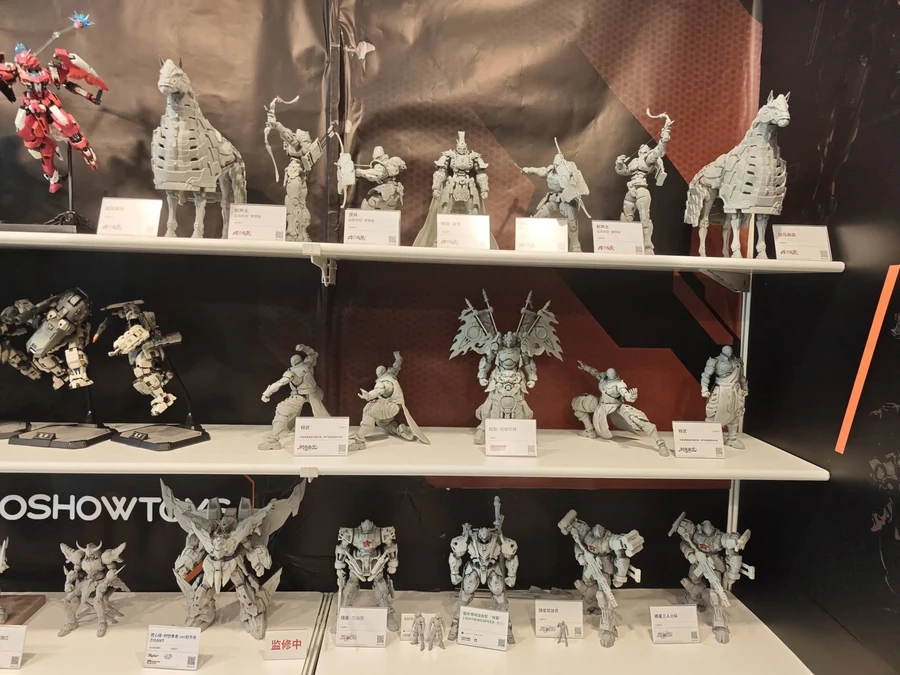 [모쇼토이즈] 자이간트, 사무라이 트루퍼 등 신제품 원형 홍콩 전시_8.webp