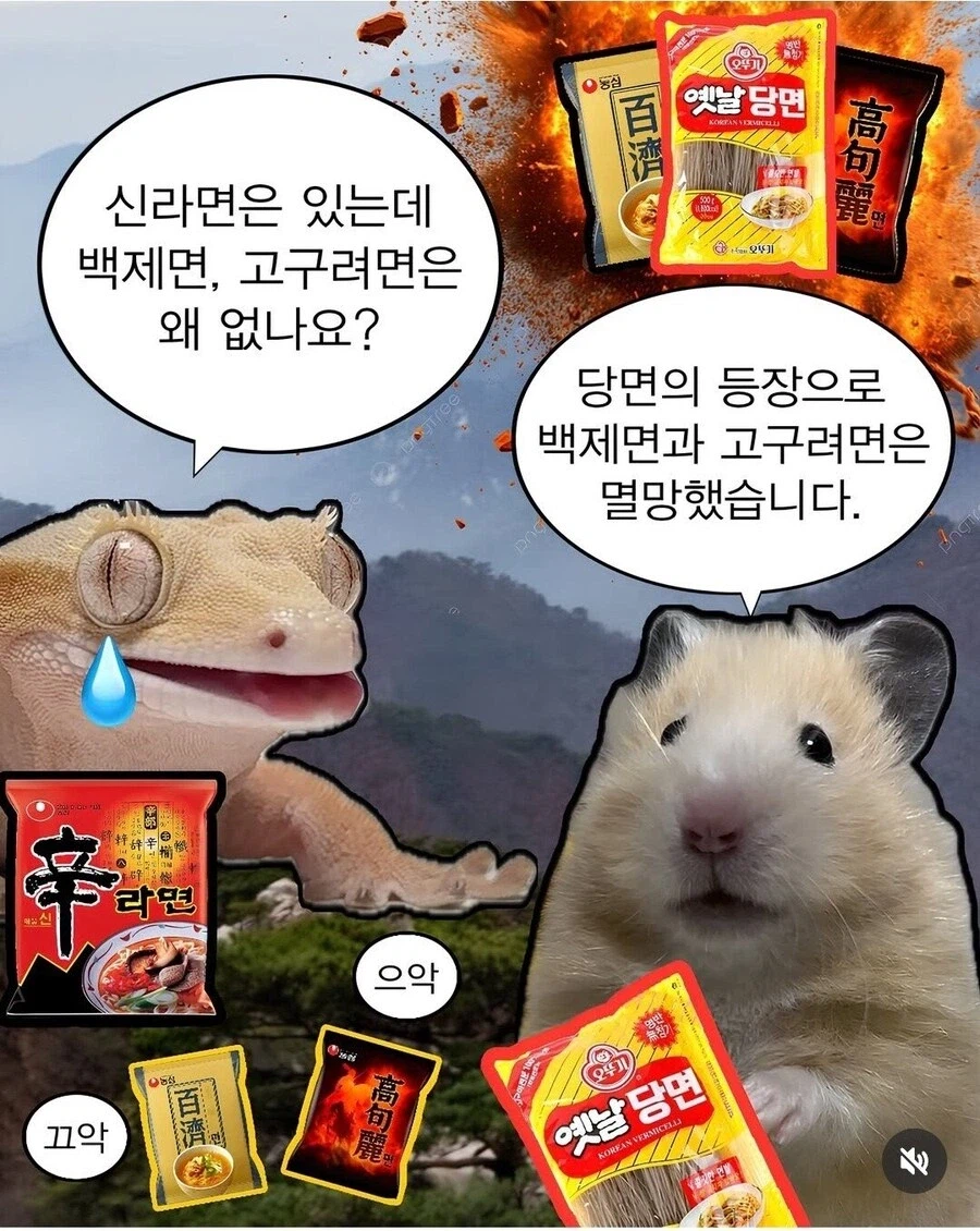 신라면은 있는데 백제면, 고구려면은 왜 없나요?_1.webp