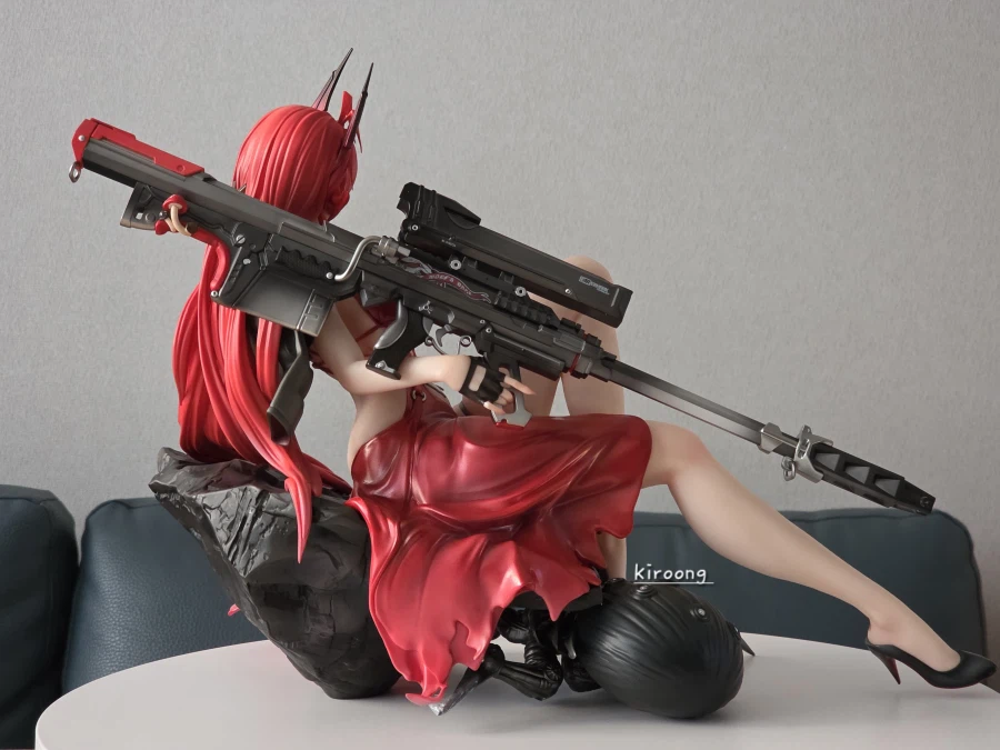 승리의 여신 니케 레드후드 넌센스레드 버전 디럭스판 하비사쿠라 1/4 피규어_3.webp