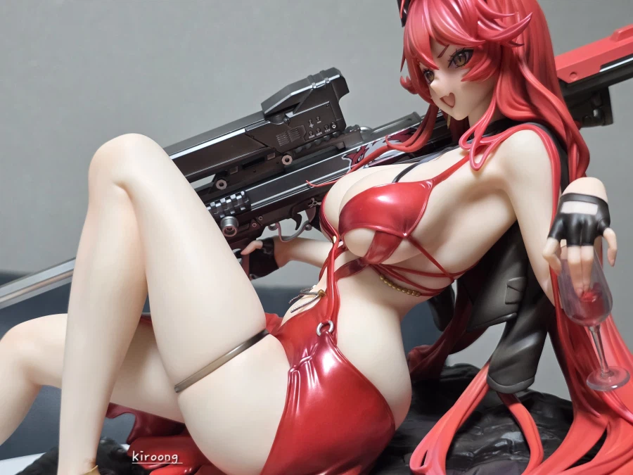 승리의 여신 니케 레드후드 넌센스레드 버전 디럭스판 하비사쿠라 1/4 피규어_8.webp