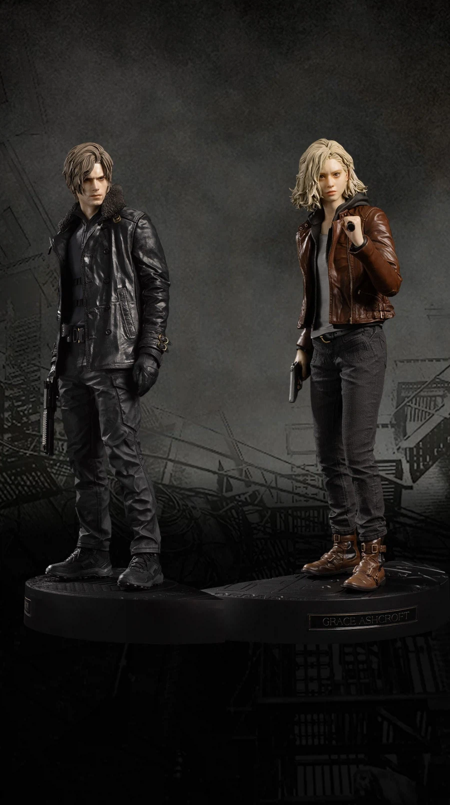 '바이오하자드 레퀴엠' 그레이스와 레온 1/6 스케일 피규어 발매_3.webp