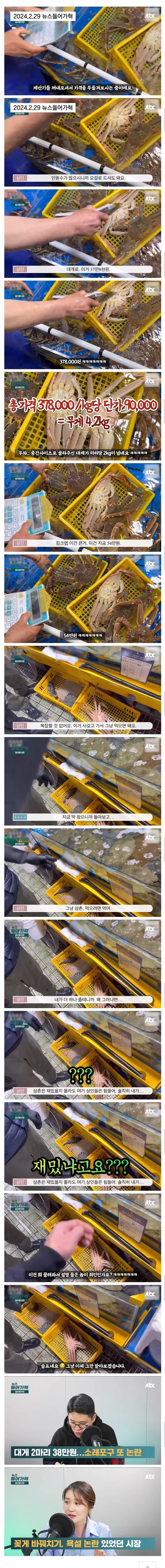 대게 2마리에 38만원 받는 수산시장_1.webp