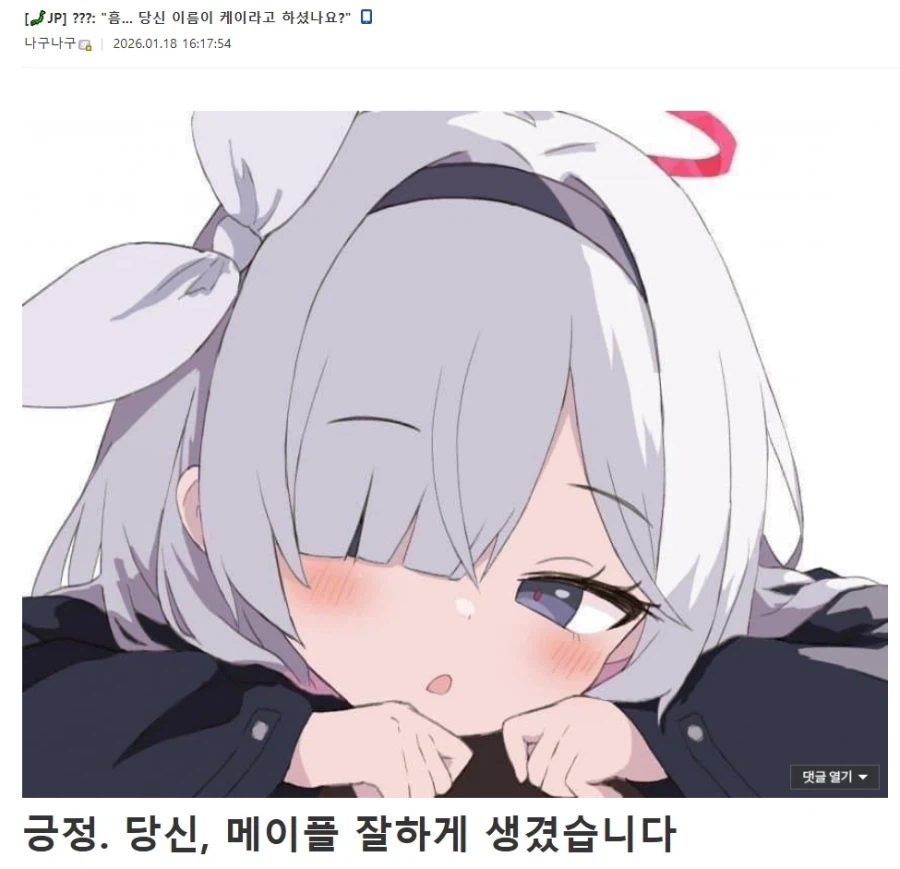 블루아카) ??? : 당신 이름이 케이라고 하셨나요?_1.webp