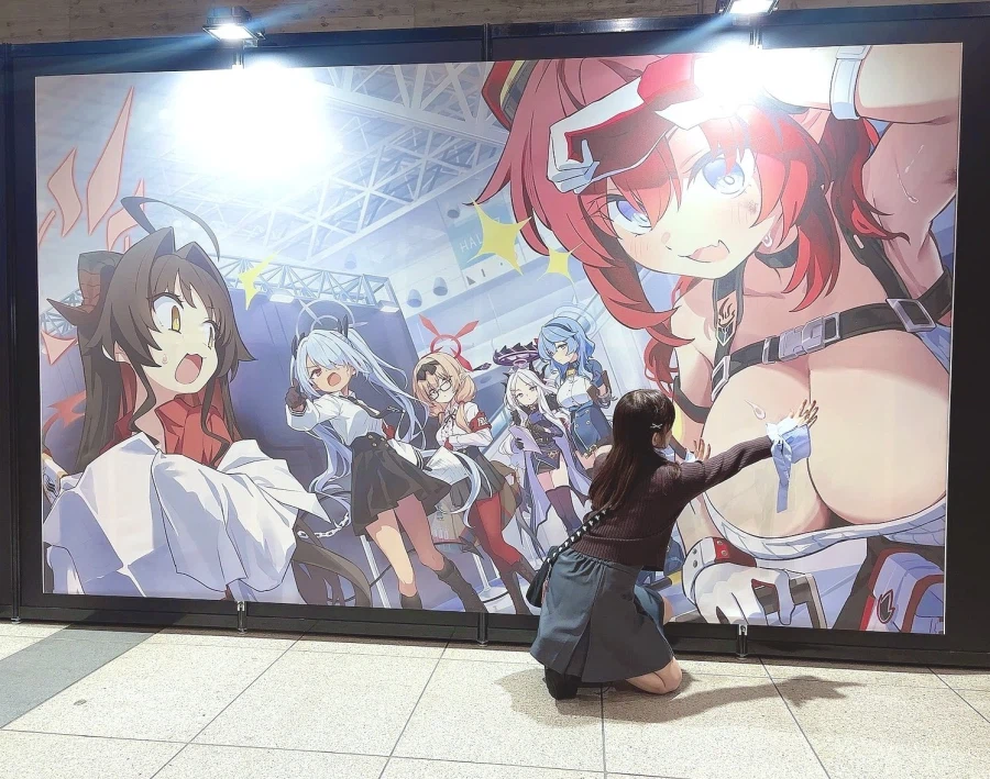 블루아카 5주년 행사장 인증샷 찍은 성우들_14.webp