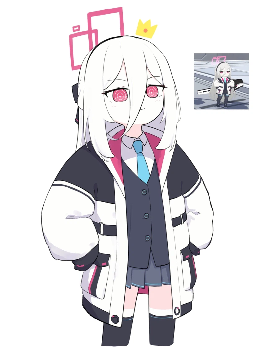 블루아카,일섭)아 이 도ㅡㅡ야 하는듯한 표정 너무 귀엽다_3.webp