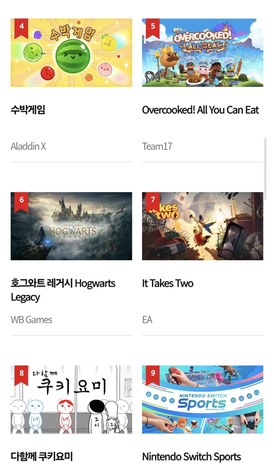 한국닌텐도, 2025년 닌텐도 스위치 1 연간 다운로드 랭킹_3.webp