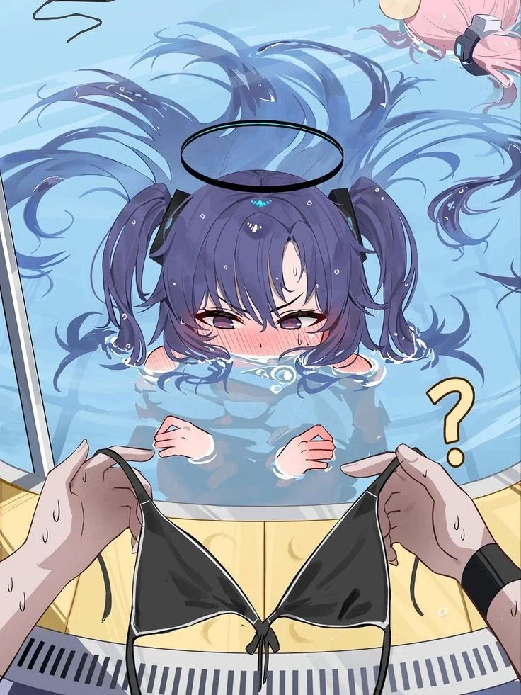 수영하다가 썸녀 수영복 벗겨진거 주우면 우짬;;_1.webp