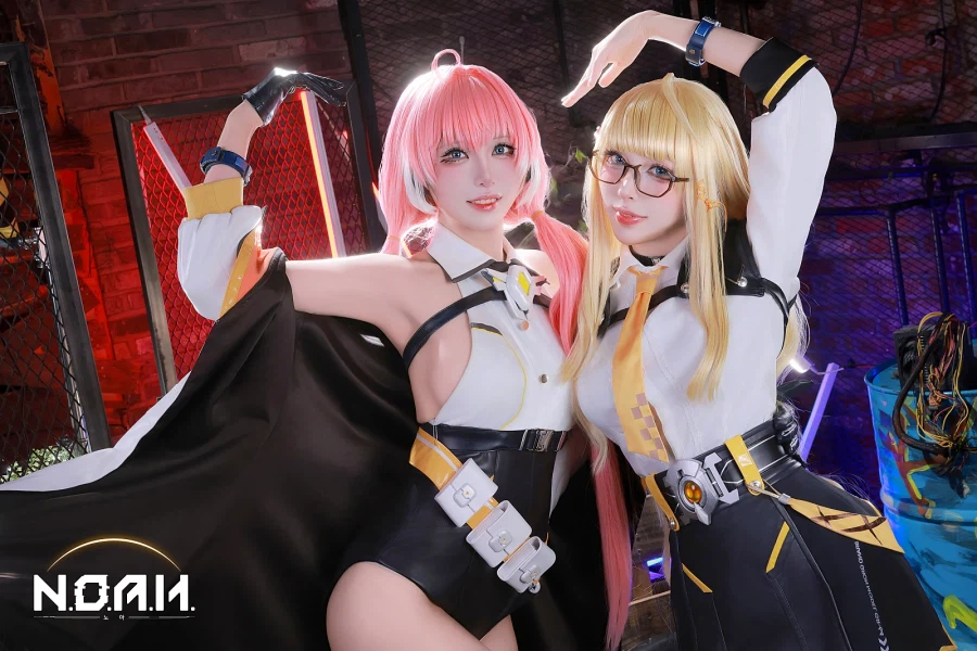 [노아][N.O.A.H] CM매거진 코스프레 화보 「단체샷」 공개 ♡_4.webp