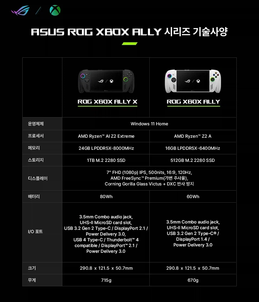만족도가 남다른 ROG XBOX ALLY X & ALLY (🎁사은품 증정까지)_3.webp