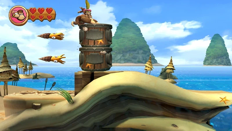 딕시콩 추가, NS2 성능향상등 동키콩 리턴즈 HD 무료 업데이트 오늘 배포_2.webp