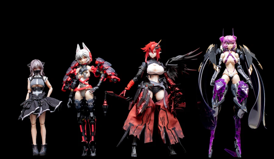 [애니메스터] 1/9 울프 마스치브 포스 [카라스 사무라이]_5.webp