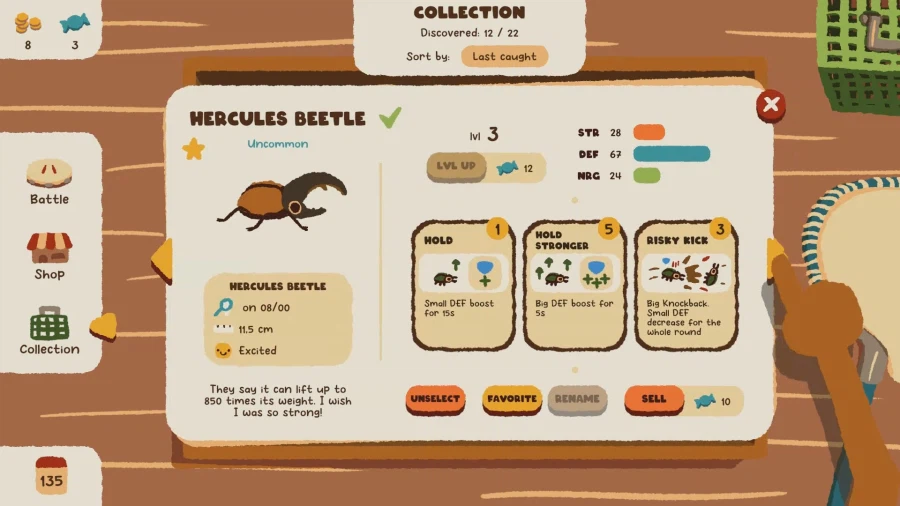 곤충 채집 게임 "카부토 파크" 한국어 추가 업데이트_11.webp