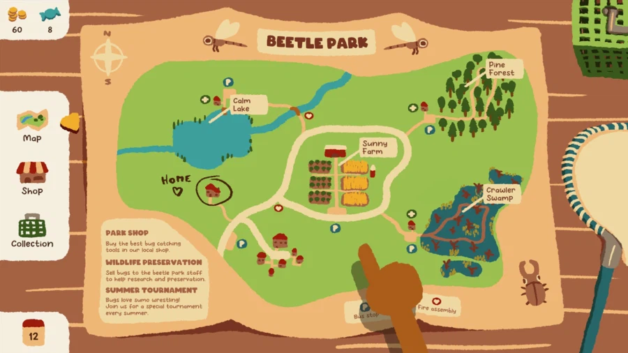 곤충 채집 게임 "카부토 파크" 한국어 추가 업데이트_14.webp