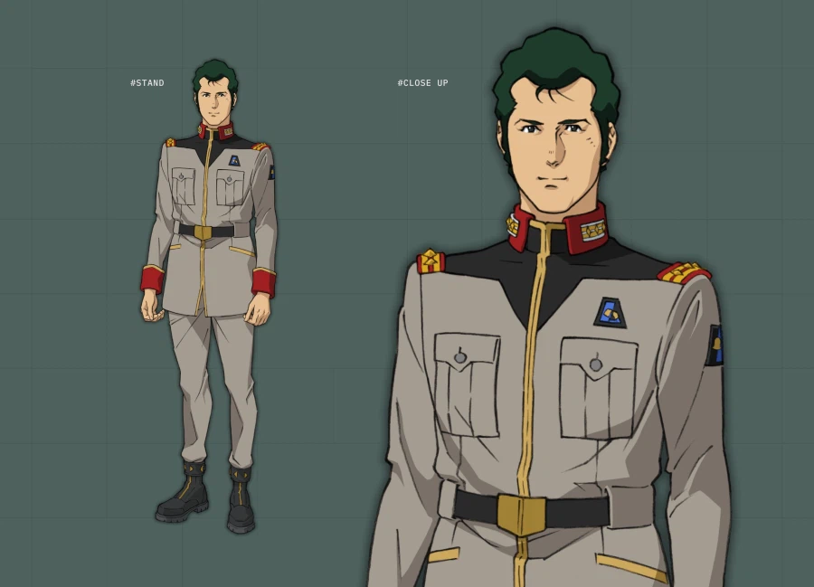 기동전사 건담 섬광의 하사웨이 2부 스틸컷, 설정화_4.webp