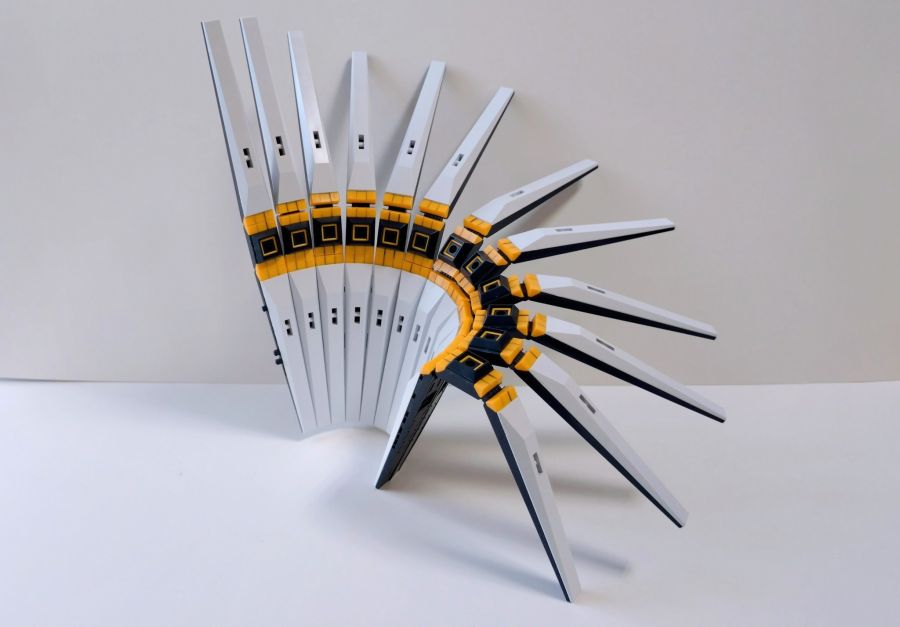 1/144 옵션 파츠 세트 건프라 23 핀 판넬 대량 조합 사진_2.jpg