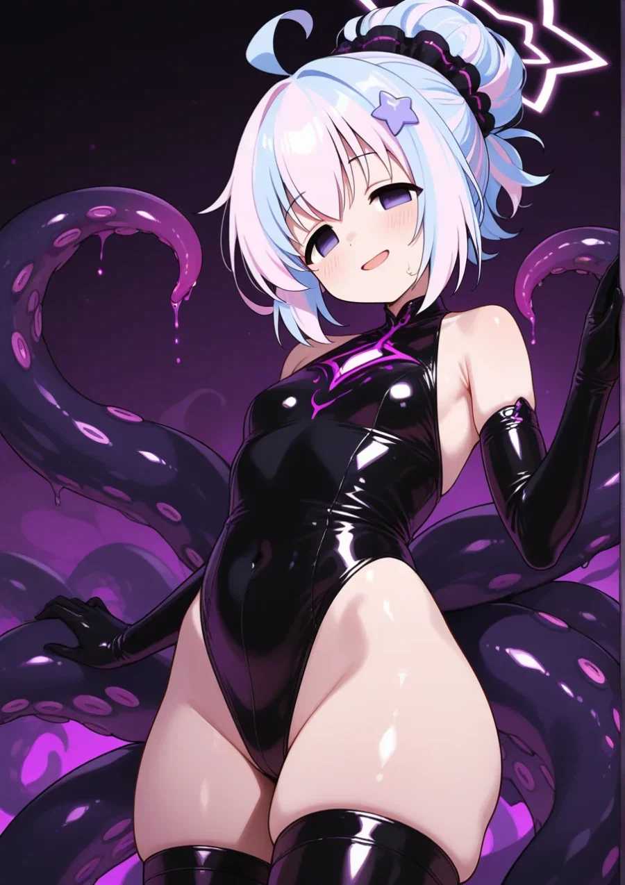 블루아카,AI) 마법소녀와 촉수는 뗄 레야 뗄 수 없는 관계지!_1.webp