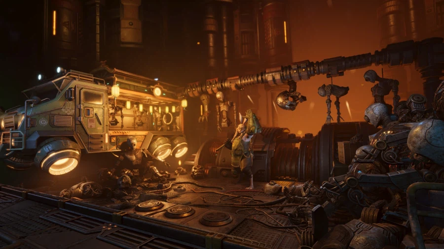 사이버펑크 로그라이크 "리블레이드: 더 데스 스파이럴" 스팀 상점 등록_10.webp