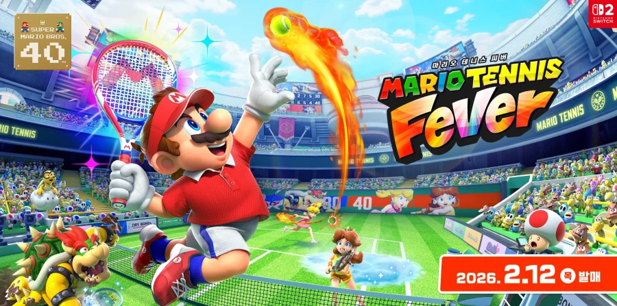 한국닌텐도, 마리오 테니스 피버 한국어판 스크린샷, 영상, 공식 홈페이지 공개_1.webp