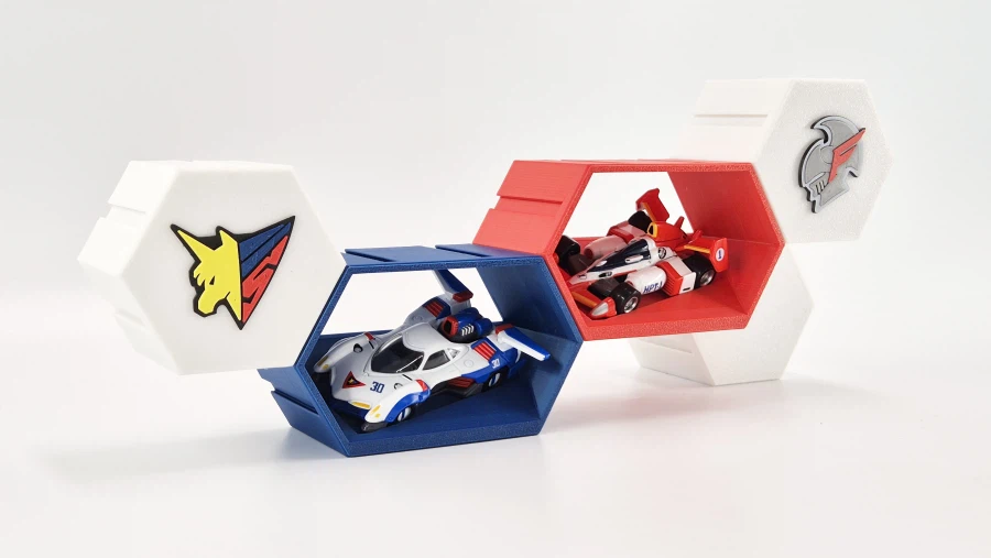 토미카 사이버포뮬러 모듈형 벽 거치대 수납장 만들었습니다_1.webp