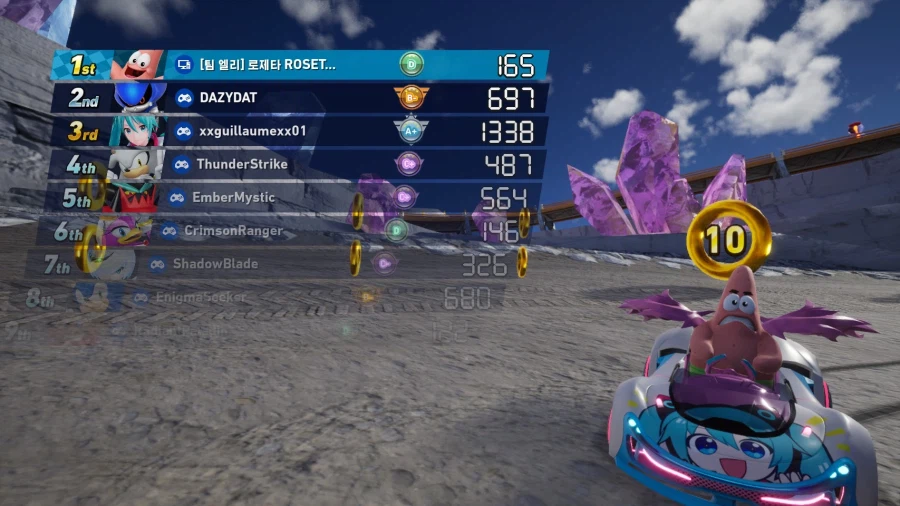 물장사 아일랜드 엔딩보고~! 소닉 레이싱 연습 조금 하고~_37.webp